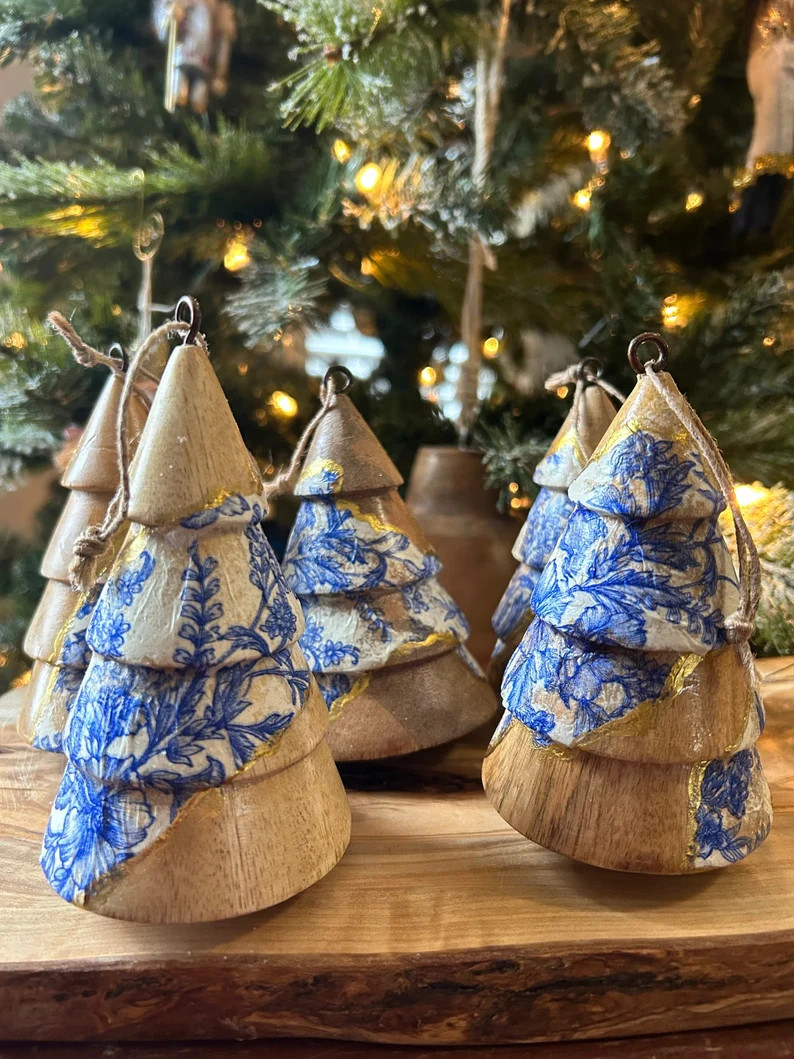 Chinoiserie Christmas Tree Ornement | Etsy (US)