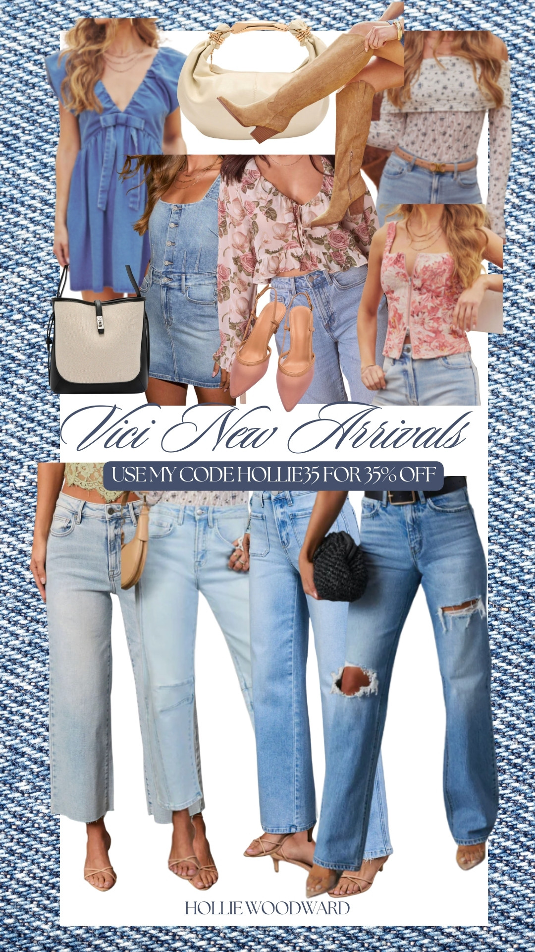 vici's new arrivals of the week 💙 use my code hollie35 for 35% off all vici pieces! 

 

#LTKSeasonal #LTKSaleAlert