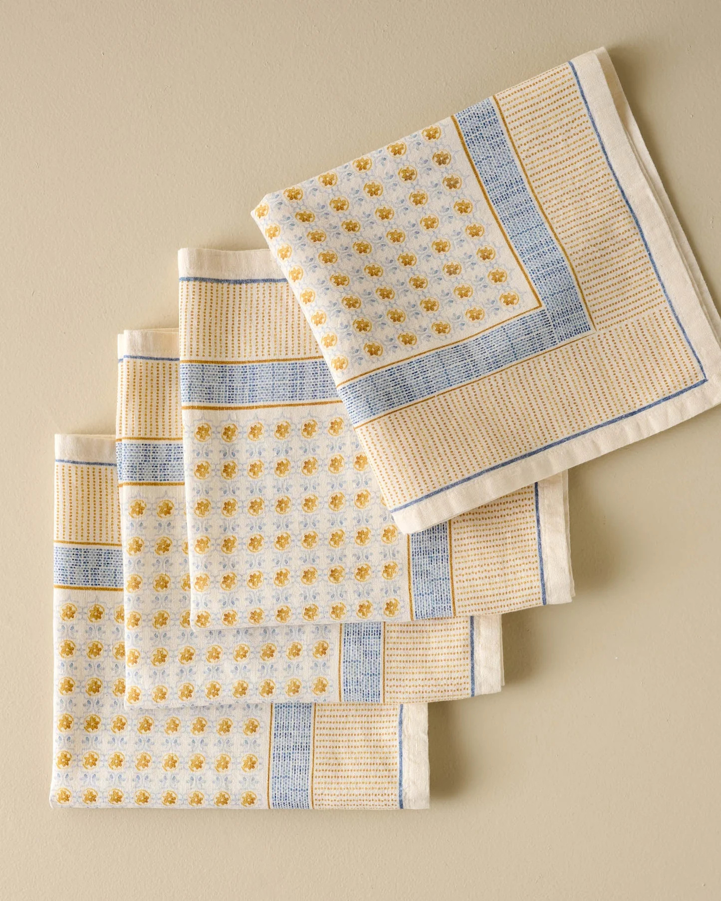 Luna Floral Printed Napkin Set of Four | Magnolia