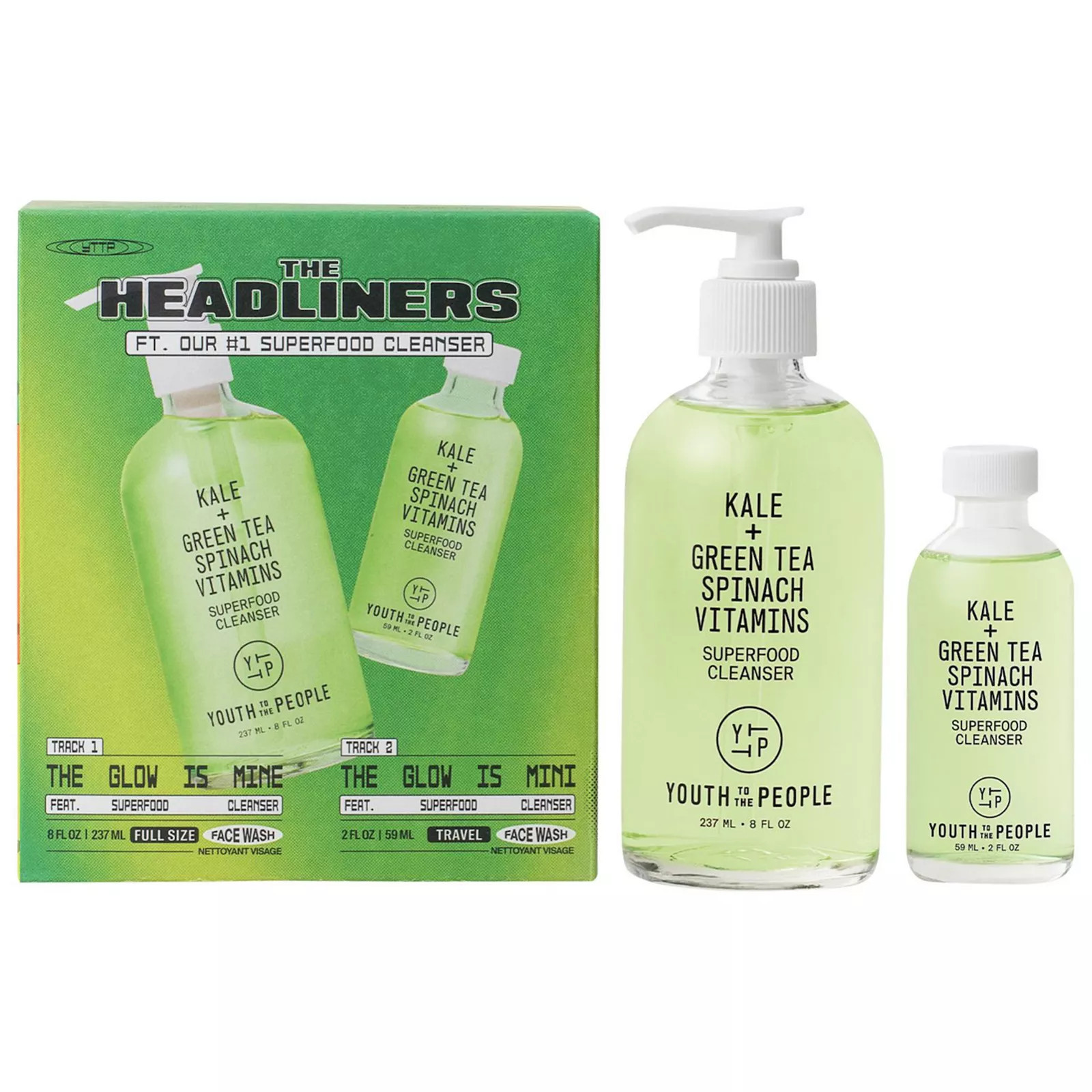 Youth To The People The Headliners Superfood Antioxidant Cleanser Skincare Set, None | Kohl's