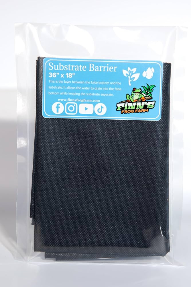Terrarium Substrate Barrier, Essential Layer in a Bioactive Frog, Snake, or Lizard Habitat (36""x... | Amazon (US)