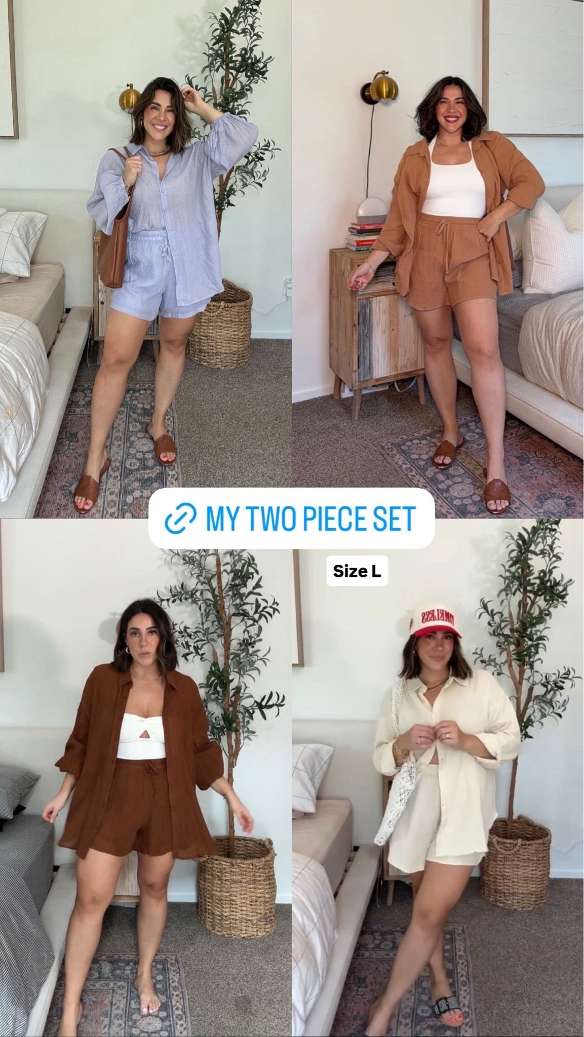 I am obsessed with this 2 piece set from Amazon I have it in 5 colors 🫣🤭 
Perfect for a swimsuit coverup or a lightweight breathable summer look
I’m a size L

#LTKootd #LTKgrwm #LTKMidsize