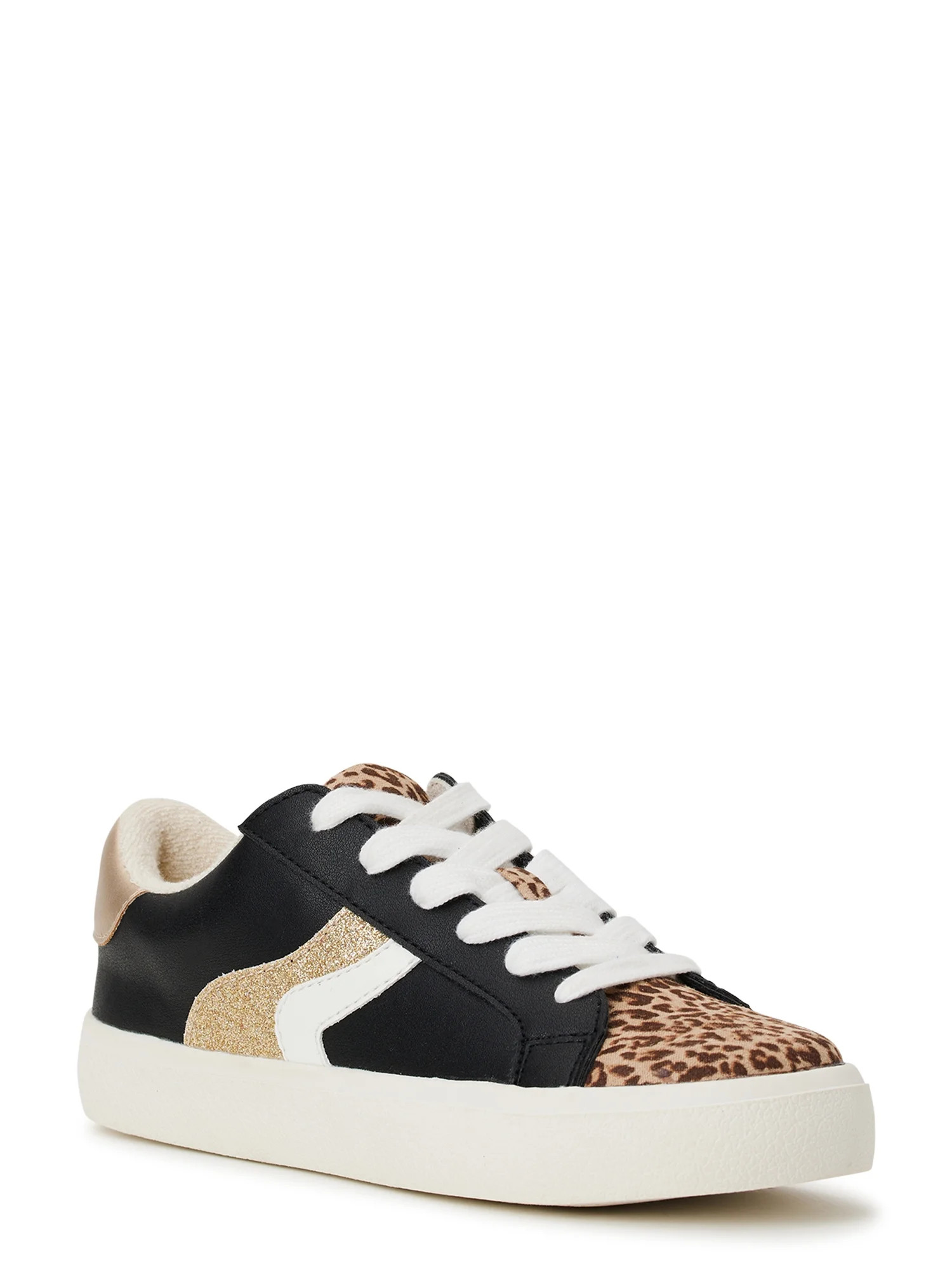 Time and Tru Women's Metallic Fashion Sneaker - Walmart.com | Walmart (US)