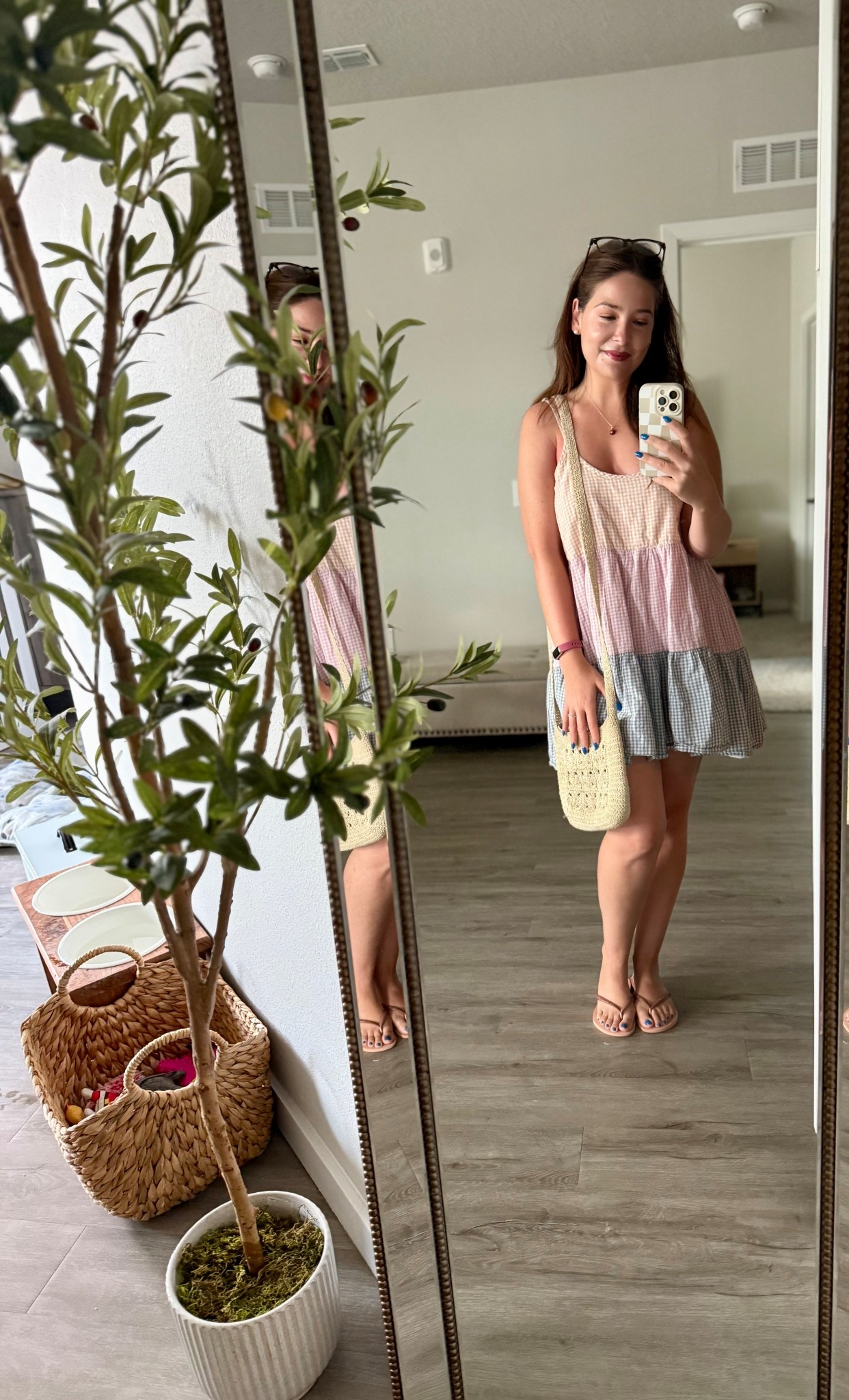 Post beach day fit 💖 Wearing a size small in the Little Lies Summer Gingham Dress (can be found ONLY on Nuuly)

#LTKSummerEdit #LTKFindsUnder50 #LTKSeasonal