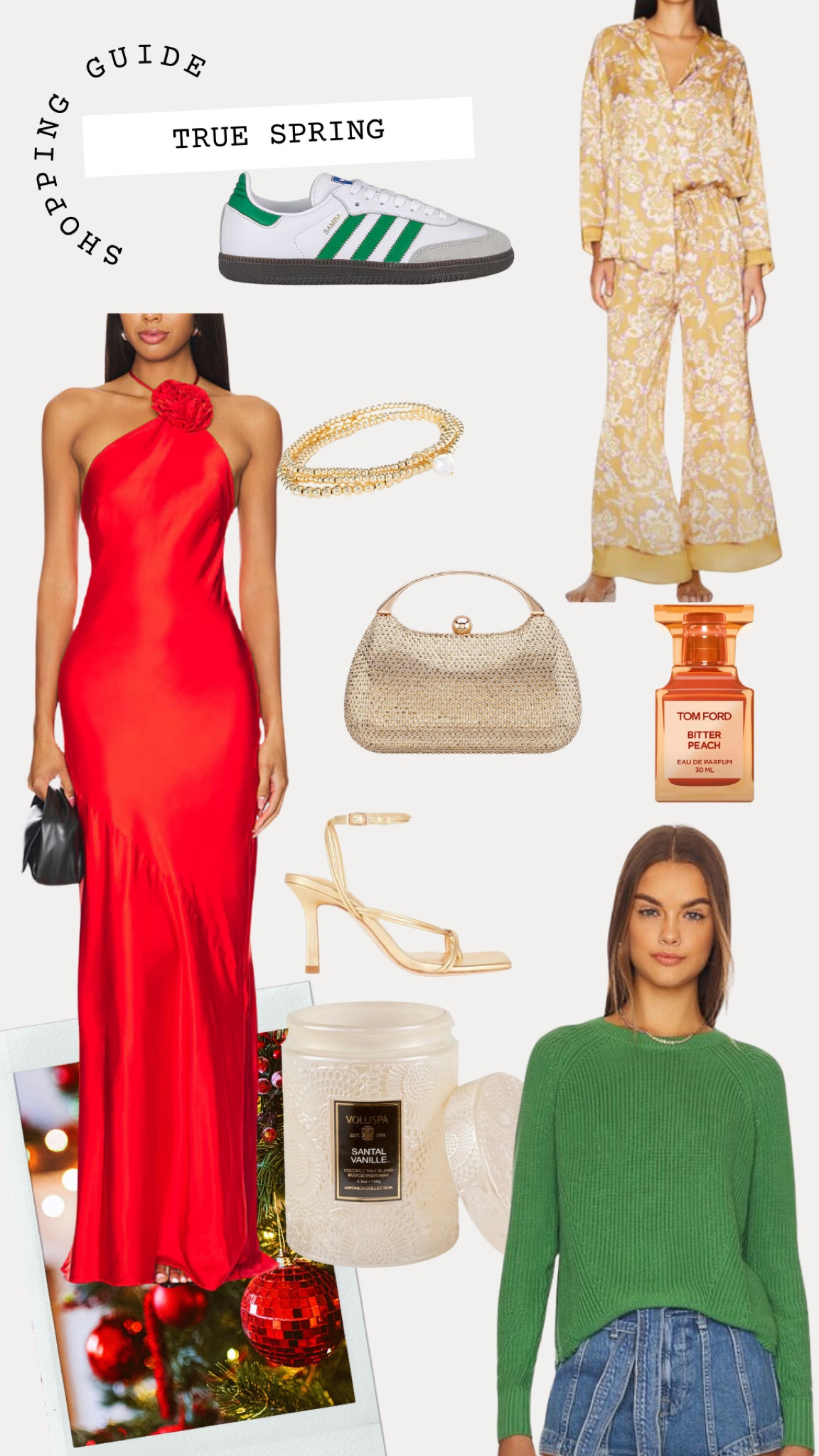 Warm golds, orange-reds, bright yellow leaning greens are going to make your complexion clear and shining! 

#LTKSeasonal #LTKGiftGuide #LTKHoliday