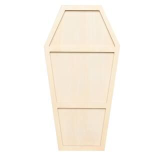 13" Wood Coffin Plaque by Make Market® | Michaels | Michaels Stores