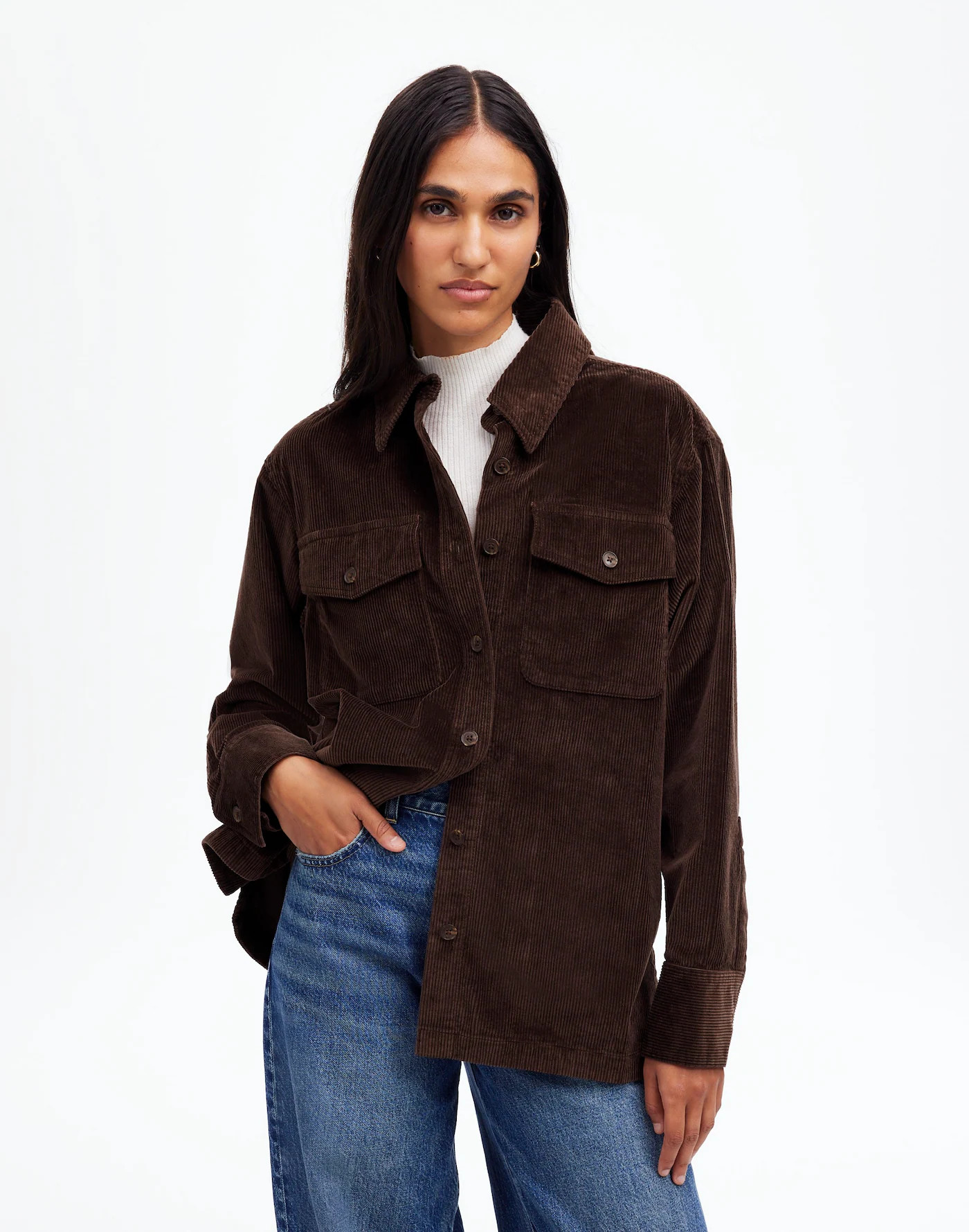 Corduroy Relaxed Shirt-Jacket | Madewell | Madewell