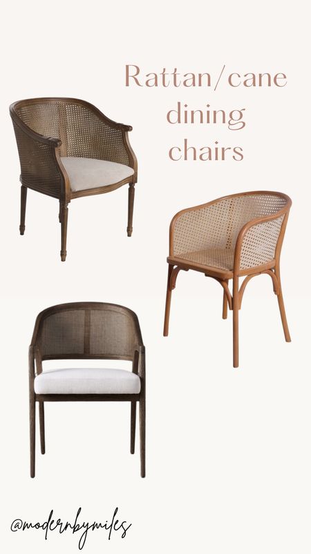 Rattan / cane dining chairs

Cane dining chairs, rattan furniture, dining table, dining chairs

#LTKsalealert #LTKhome #LTKfamily