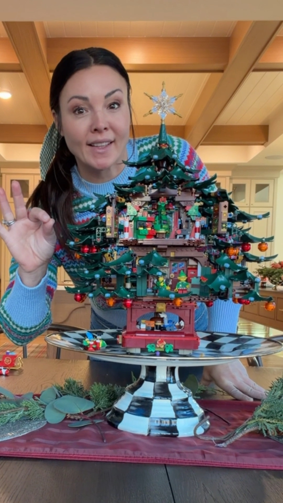 If you want the best family activity use the LEGO builder app to build a LEGO as a family.  The family Christmas tree is so cute and ca be used as decor year after year 

Christmas sweater also linked as week as my cake stand 

#LTKGiftGuide #LTKHoliday #LTKActive
