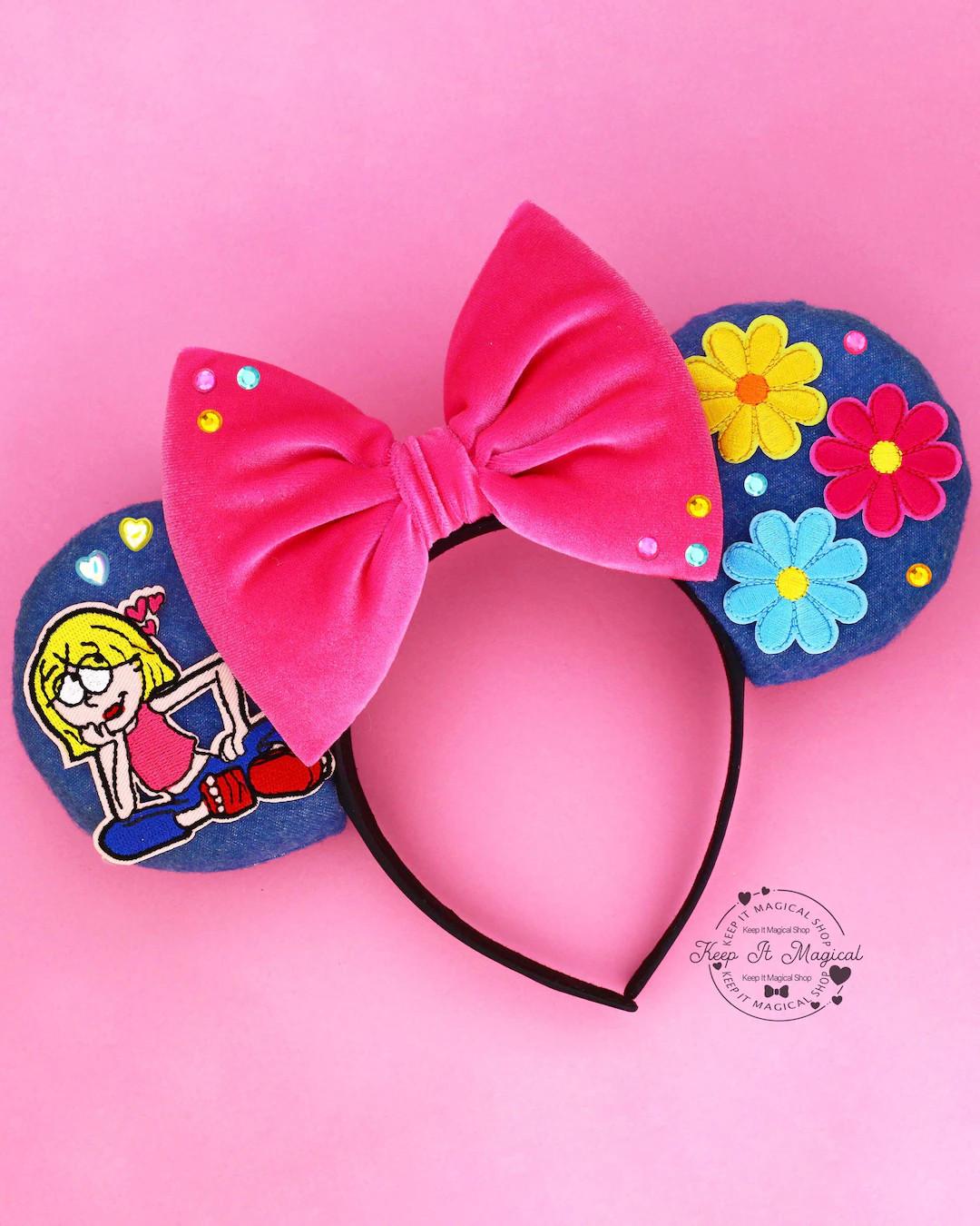 Lizzie McGuire Mickey Ears Lizzie Minnie Ears 2000s Theme Y2K Ears Theme Lizzie Inspired Ears Den... | Etsy (US)