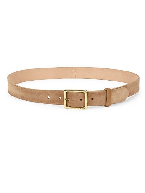 Suede Boyfriend Belt | Saks Fifth Avenue