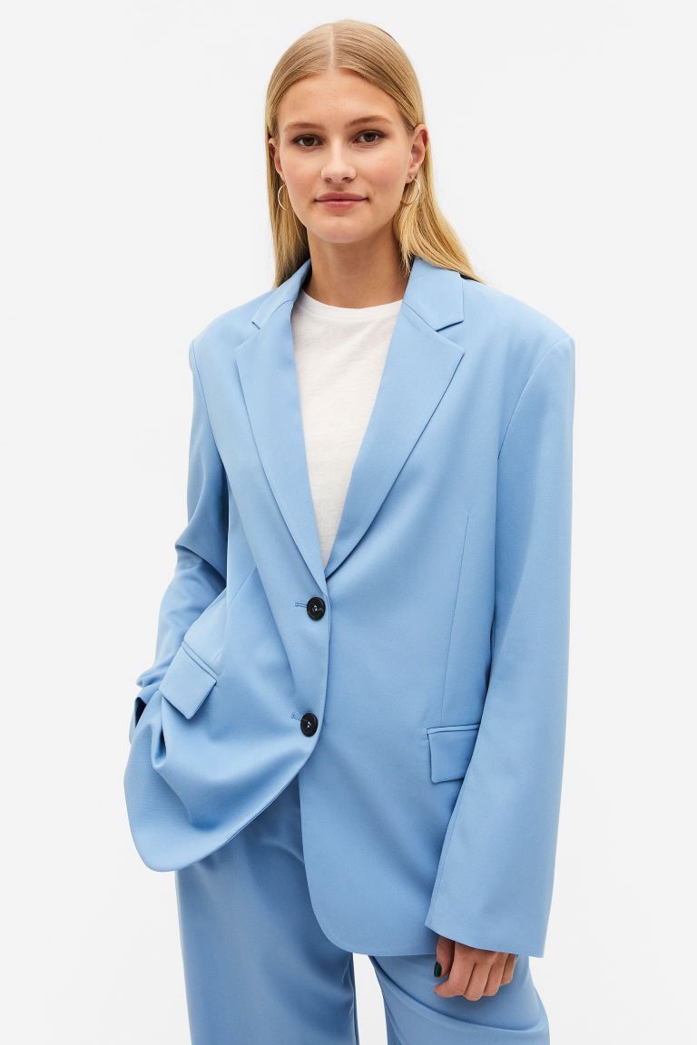 Einreihiger Blazer in Oversized-Passform | H&M (DE, AT, CH, DK, NL, NO, FI)