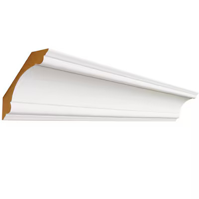 RELIABILT 3-3/8-in x 8-ft Primed MDF Crown Moulding | Lowe's