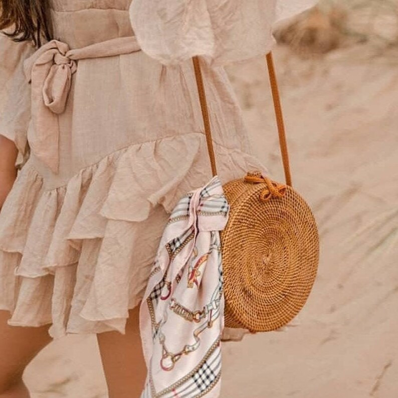 Sac rotin rond avec bow Clasp  Bali Bag  Straw Bag  | Etsy | Etsy (FR)