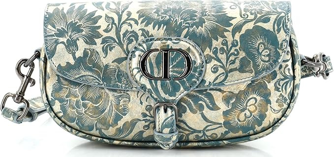 Amazon.com: Christian Dior, Pre-Loved Bobby Flap Bag Printed Leather East West, Gold : Luxury Sto... | Amazon (US)