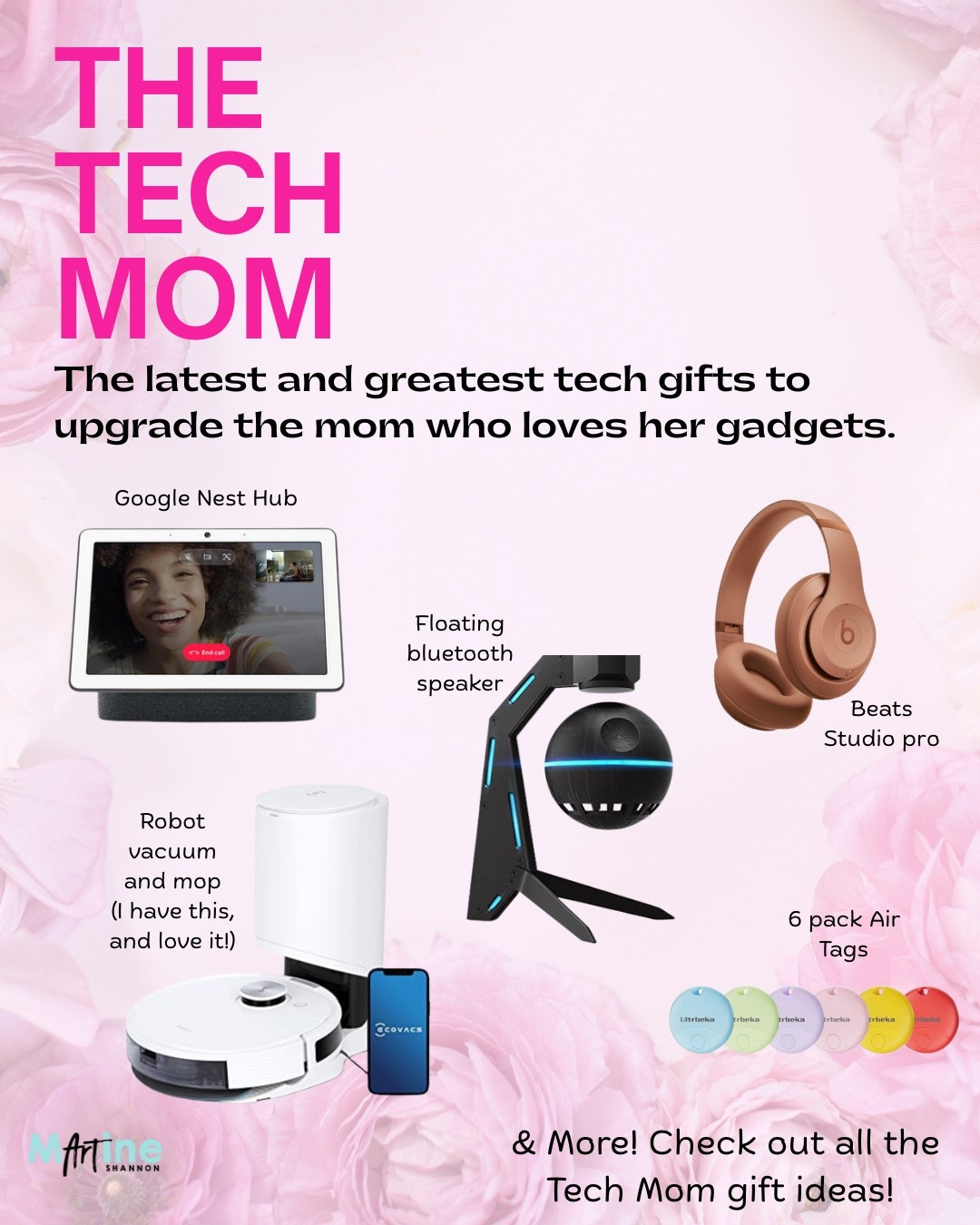 The gadget queen is sure to love everything on this list! 

#LTKGiftGuide #LTKFamily #LTKSeasonal