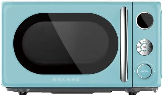 0.7 Cu. ft. Retro Countertop Microwave Oven, 700 Watts, Blue | Amazon (US)