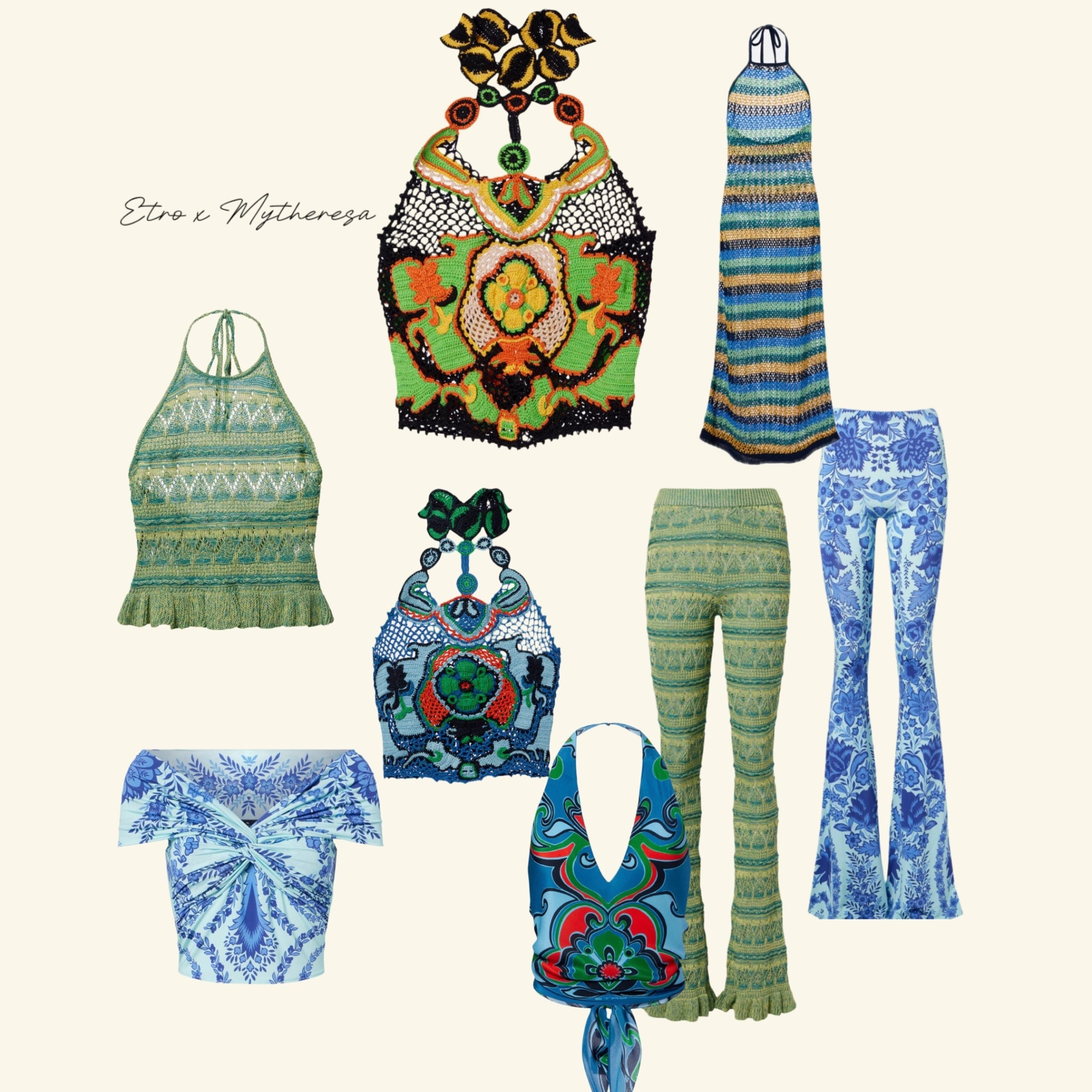The tops in this Etro capsule collection are to die for 😍