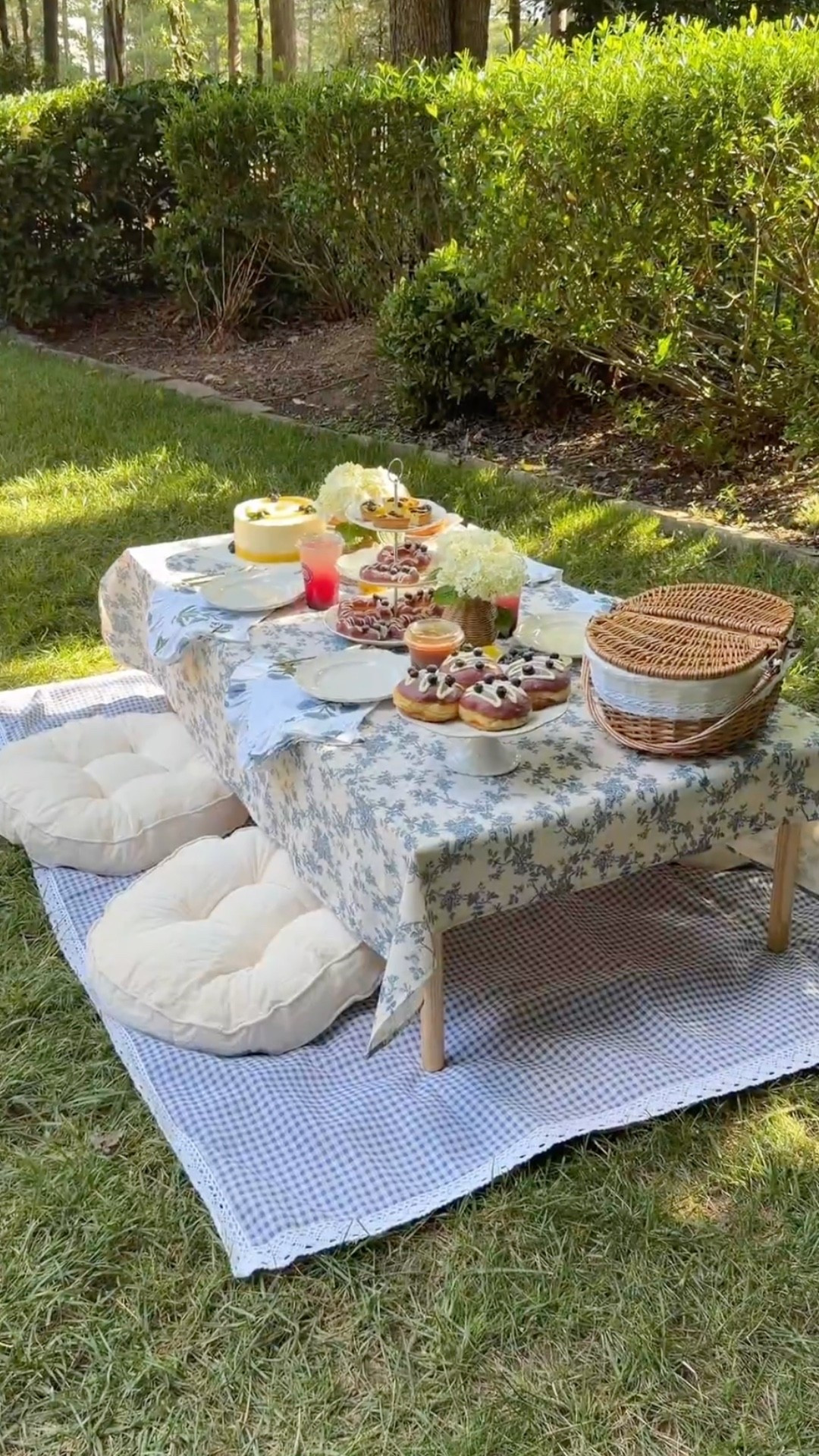 Set up a summer picnic at home and it turned out so pretty! Linked the whole setup and the dress I wore.

backyard picnic setup, picnic styling, summer dress, outdoor hosting, hosting essentials

#LTKfoodie #LTKHome