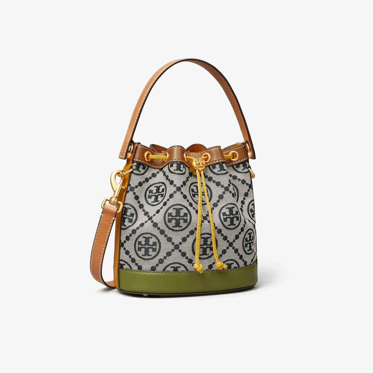 T Monogram Colorblock Bucket Bag | Tory Burch (US)