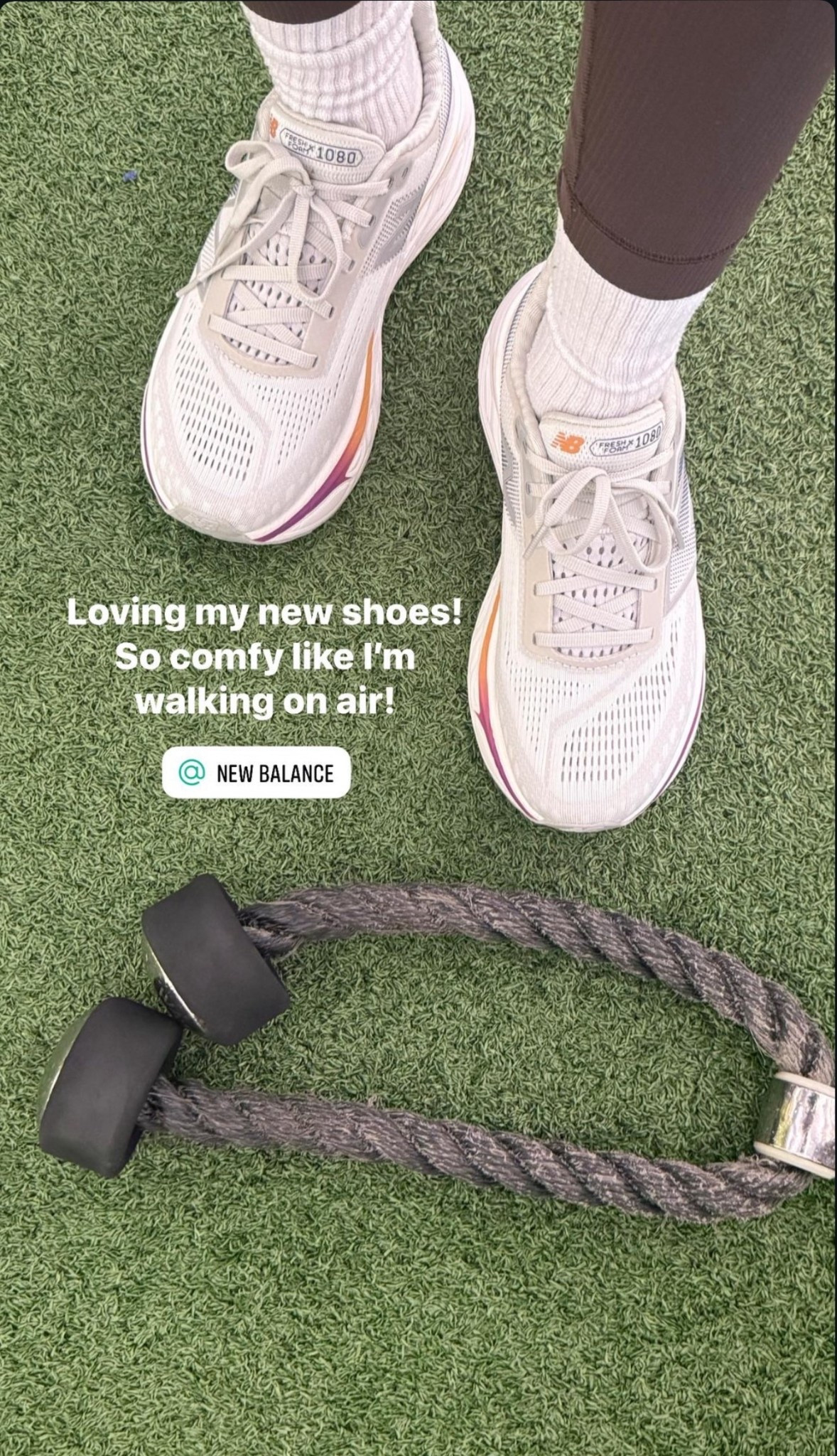 Love my HOKAS but trying something new for 2026:) 

#LTKActive #LTKOver40