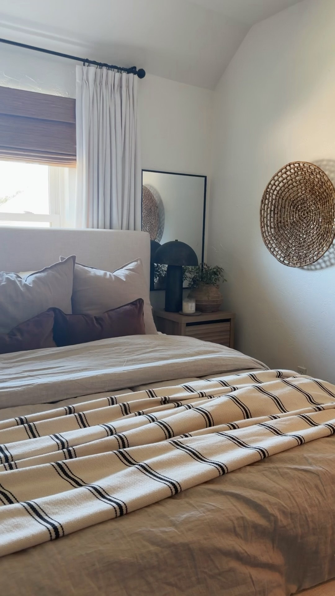 These mirrors are perfect for behind a nightstand! Found on Amazon and tons of sizes available 🤌

#LTKHome