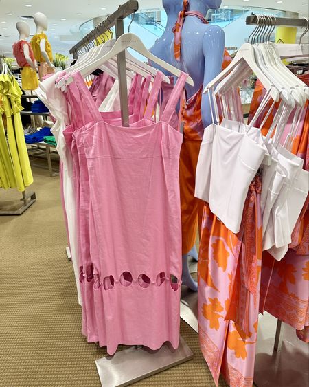 New arrivals spring dresses pink circle cut out dress 

#LTKsalealert #LTKstyletip #LTKfindsunder50