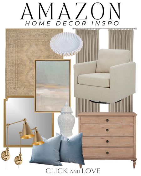 Amazon home decor ✨love these neutral tones with the pops of blue!

Amazon, Amazon home, Amazon home decor, Amazon finds,Amazon must haves, living room, bedroom, dining room, entryway, room design, home inspo, neutral rug, abstract art, velvet pillows, gold mirror, sconce, swivel chair, decorative bowl, dresser, nightstand, budget friendly home, traditional home decor, modern home decor #amazon #amazonhome



#LTKstyletip #LTKhome #LTKsalealert