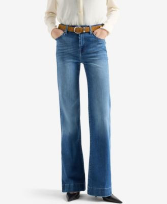 7 For All Mankind Women's Modern Dojo High-Rise Flare Jeans - Almost Love | Macy's