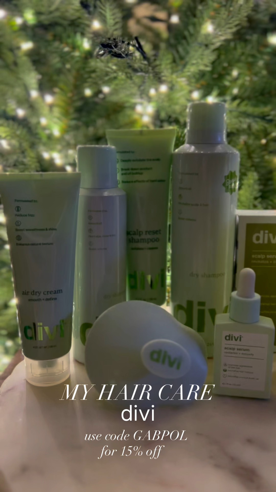 My only hair care is from divi! Use code GABPOL at checkout for 15% off!! These all will make an amazing Christmas gift!! 

#LTKBeauty #LTKGiftGuide #LTKselfcare
