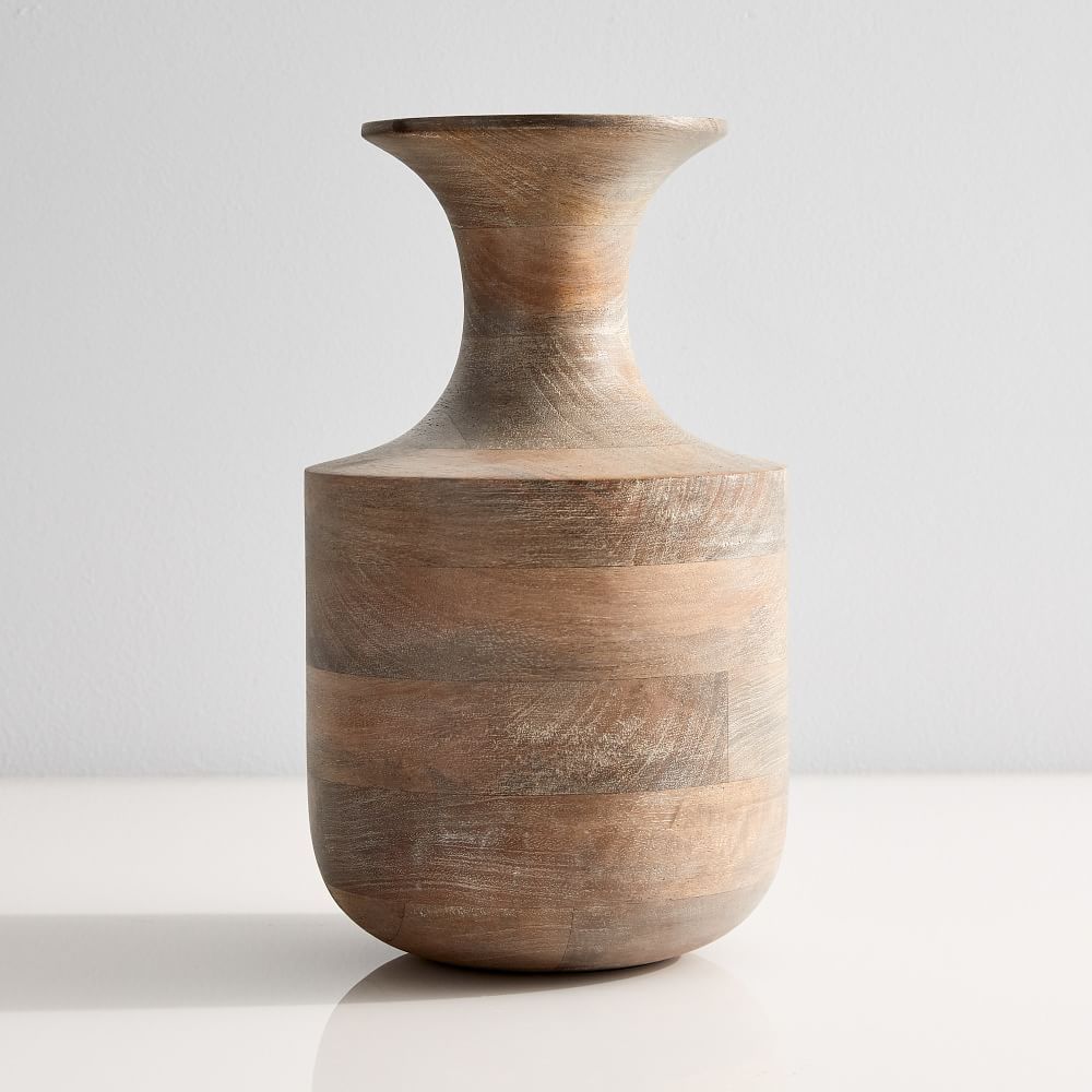 Coastal Natural Wood Bowls & Vases | West Elm (US)