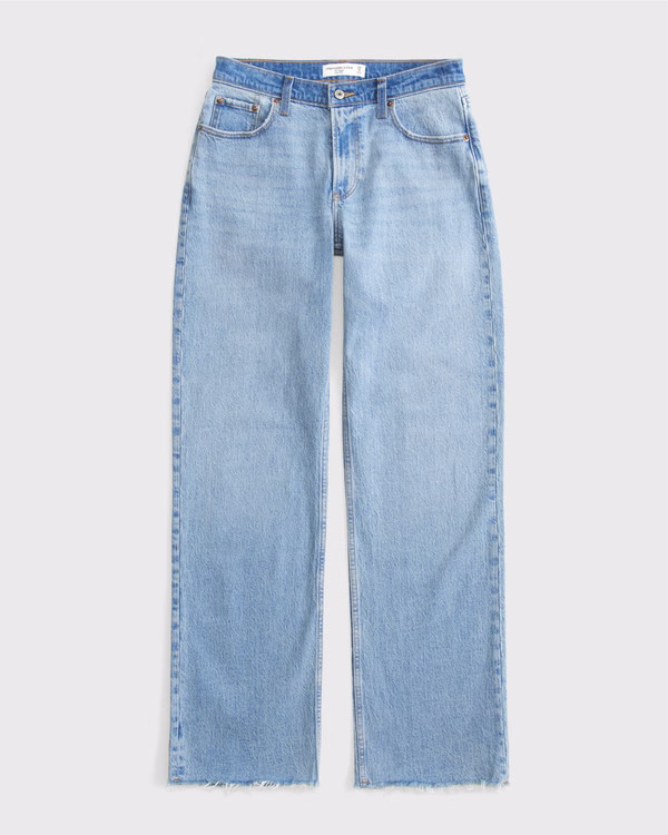 Low Rise Baggy Jean | Abercrombie & Fitch (US)