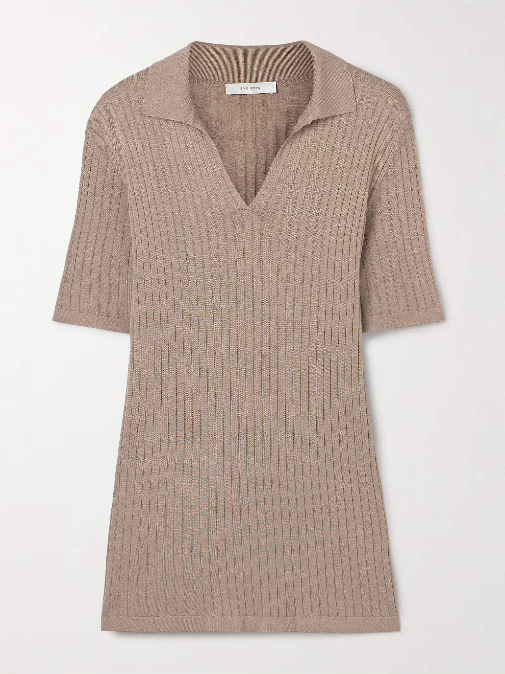 Kaiomi ribbed-knit polo top | NET-A-PORTER (UK & EU)