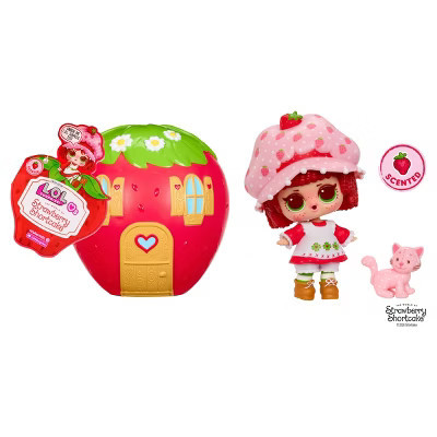 L.O.L. Surprise! Loves Strawberry Shortcake Tots with Scented Dolls, Pets, Strawberry House Playset | Target