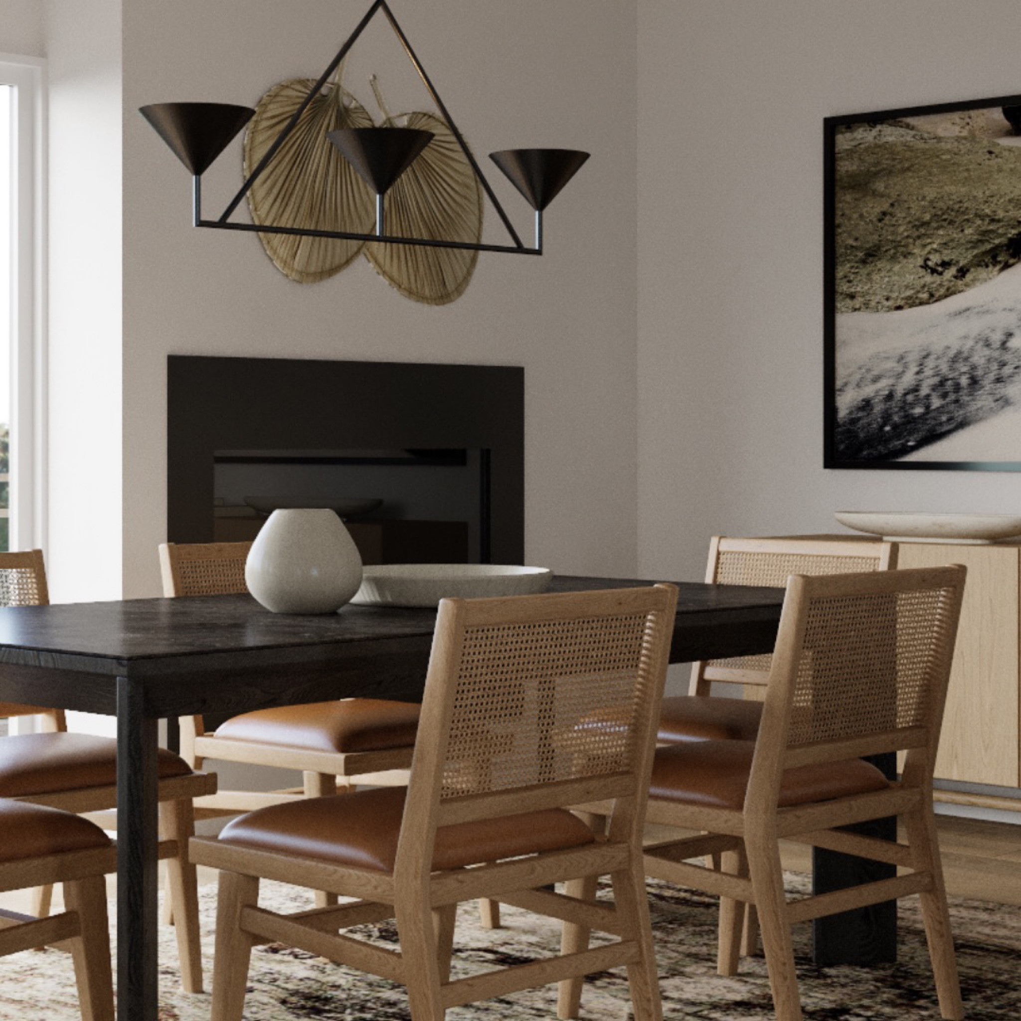 Formal dining rooms are less common these days but when there is space for one they can be so beautiful 🤌🏼 Shop the pieces (or similar) that made this dining room so moody and attractive 👇🏻 

#LTKhome