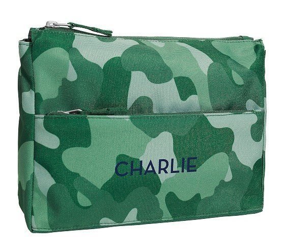 Mackenzie Green Classic Camo Supplies Pouch | Pottery Barn Kids