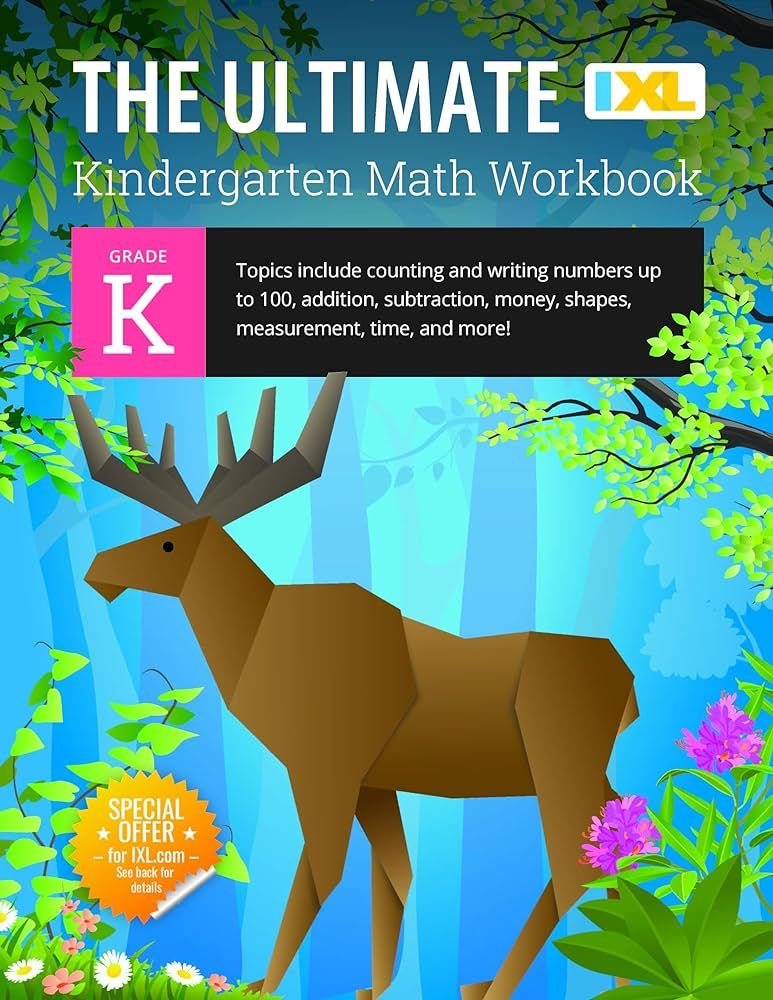 The Ultimate Kindergarten Math Workbook: Counting and Writing Numbers to 100, Addition, Subtracti... | Amazon (US)