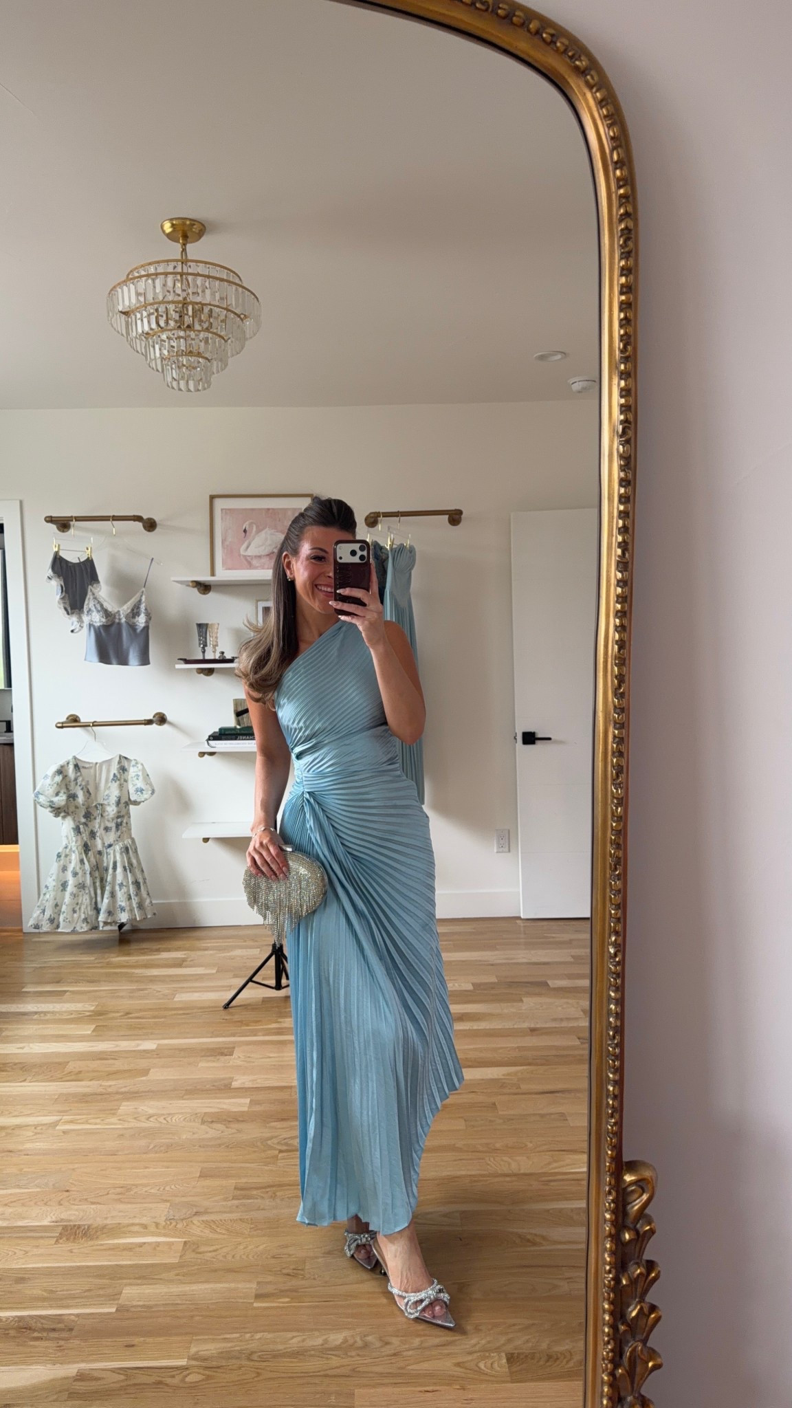 one shoulder pleated dress for a special occasion or resort wear 

i did my normal size 2

formal attire
black tie 
strapless gown
wedding guest 
special occasion
formal occasion 

#LTKStyle #LTKDress 

#LTKgrwm