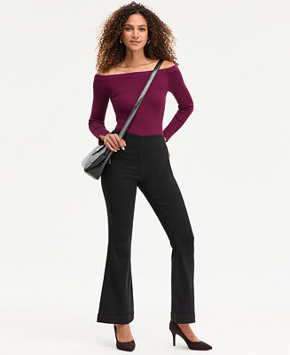 Women's High-Rise Pull-On Flare-Leg Jeans, Macy's Exclusive | Macy's