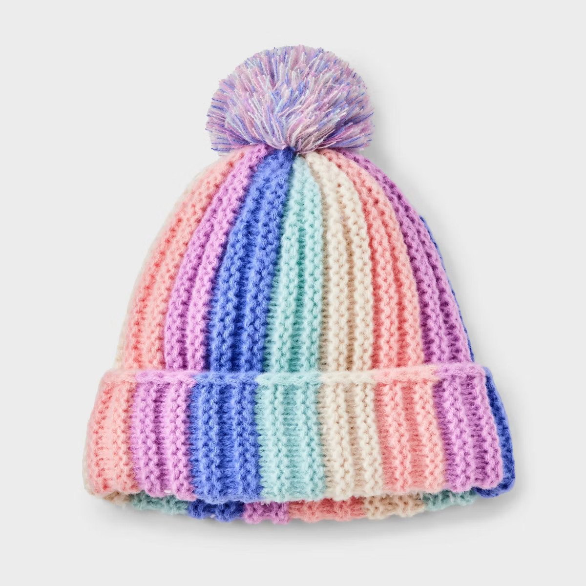 Toddler Vertical Striped Beanies - Cat & Jack™ | Target