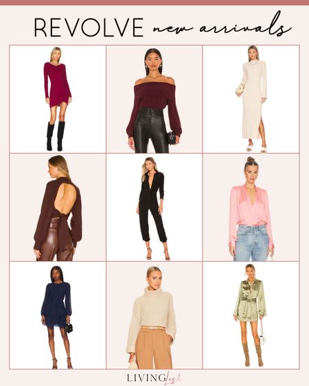 First week of January Revolve new arrivals | sweater dress | satin mini dress | open back sweater | off the shoulder sweater | turtleneck sweater | winter outfits | winter dress 

#LTKFind #LTKSeasonal #LTKworkwear