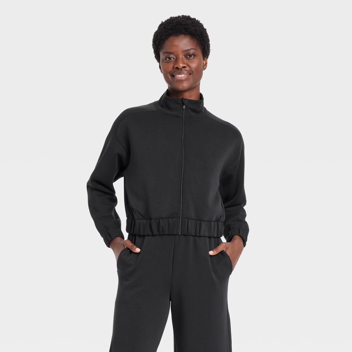 Women's Airy Sleek Full Zip Jacket - All In Motion™ | Target