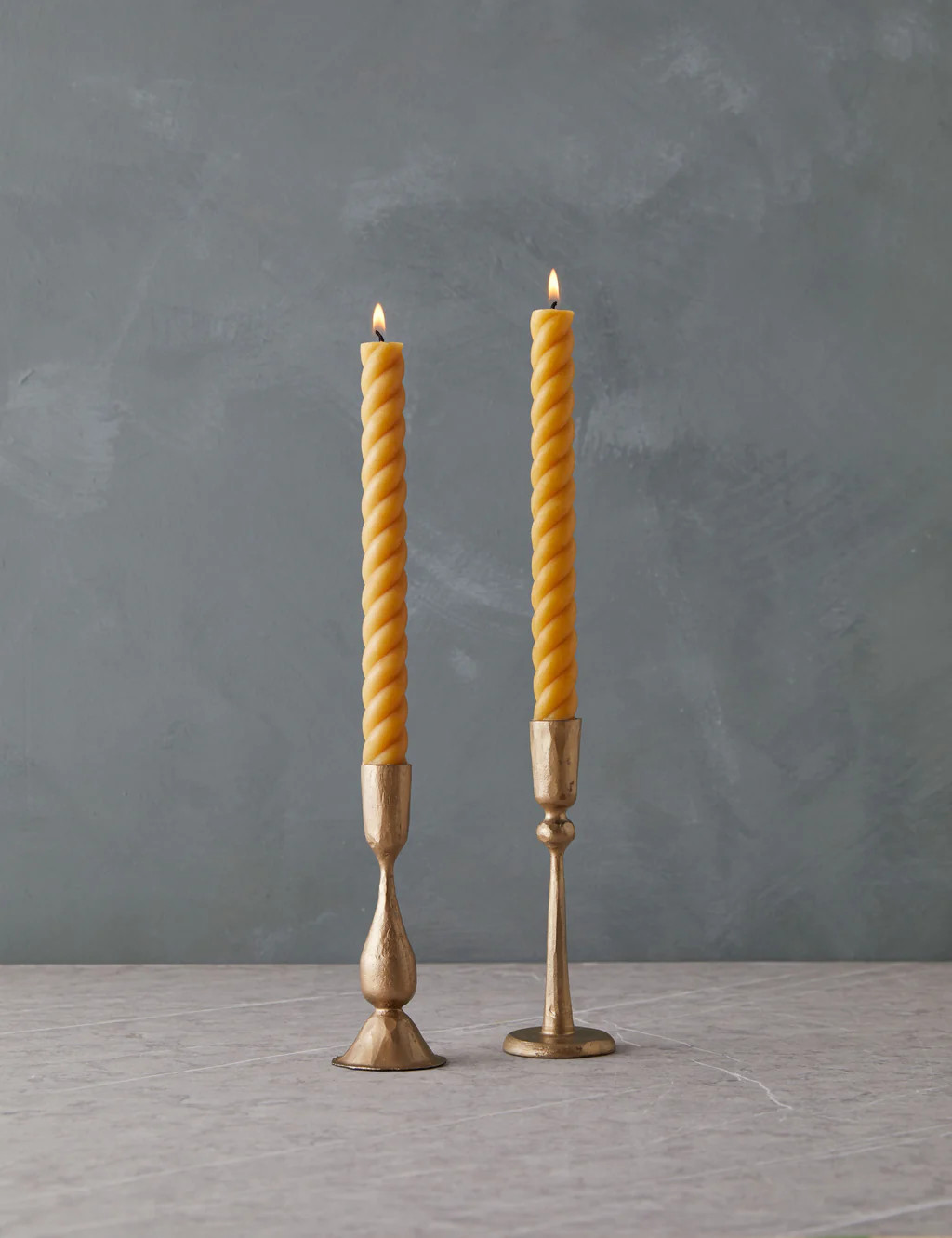 Rope Taper Candles (Set of 2) | Lulu and Georgia 