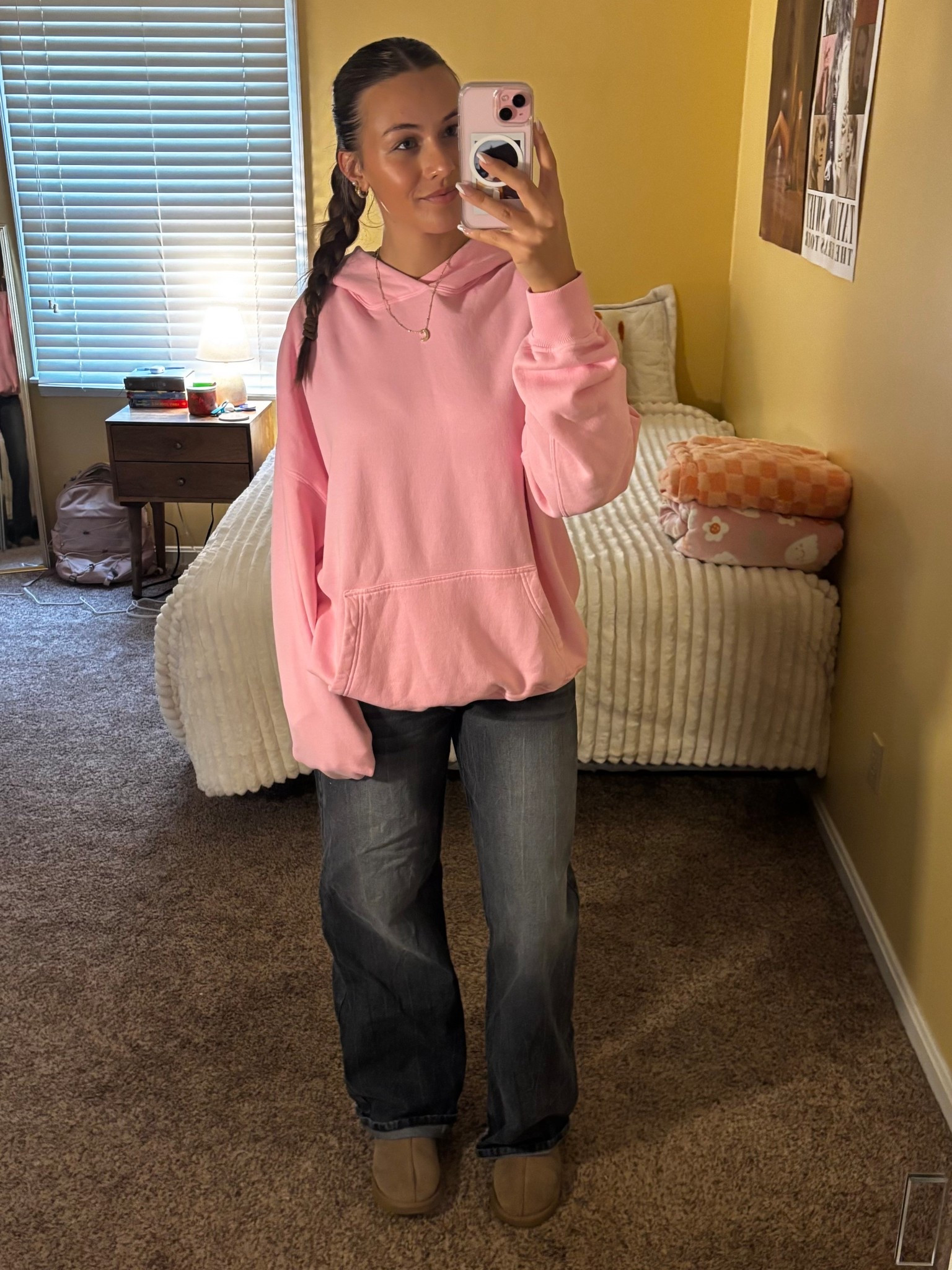 hoodie outfit for fall!
#denim #falloutfit #pink

#LTKSeasonal #LTKGiftGuide #LTKSaleAlert