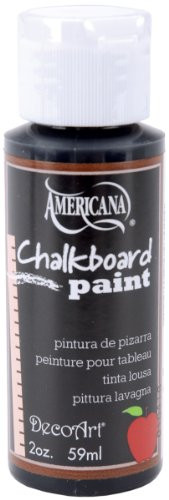 DecoArt Americana Chalkboard Paint, 2-Ounce, Black Slate | Amazon (US)