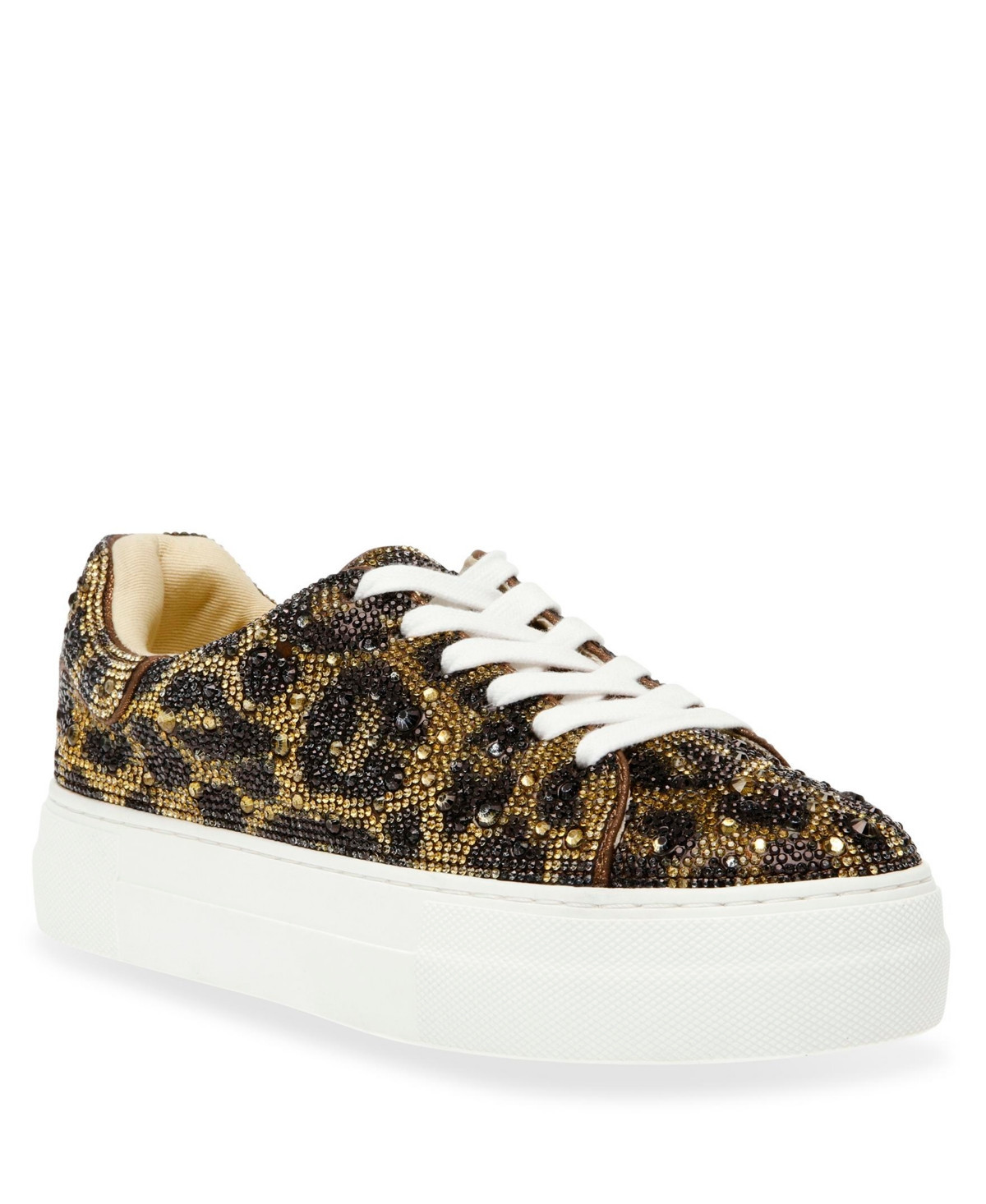 Betsey Johnson Women's Sidny Platform Sneakers - Leopard | Macy's