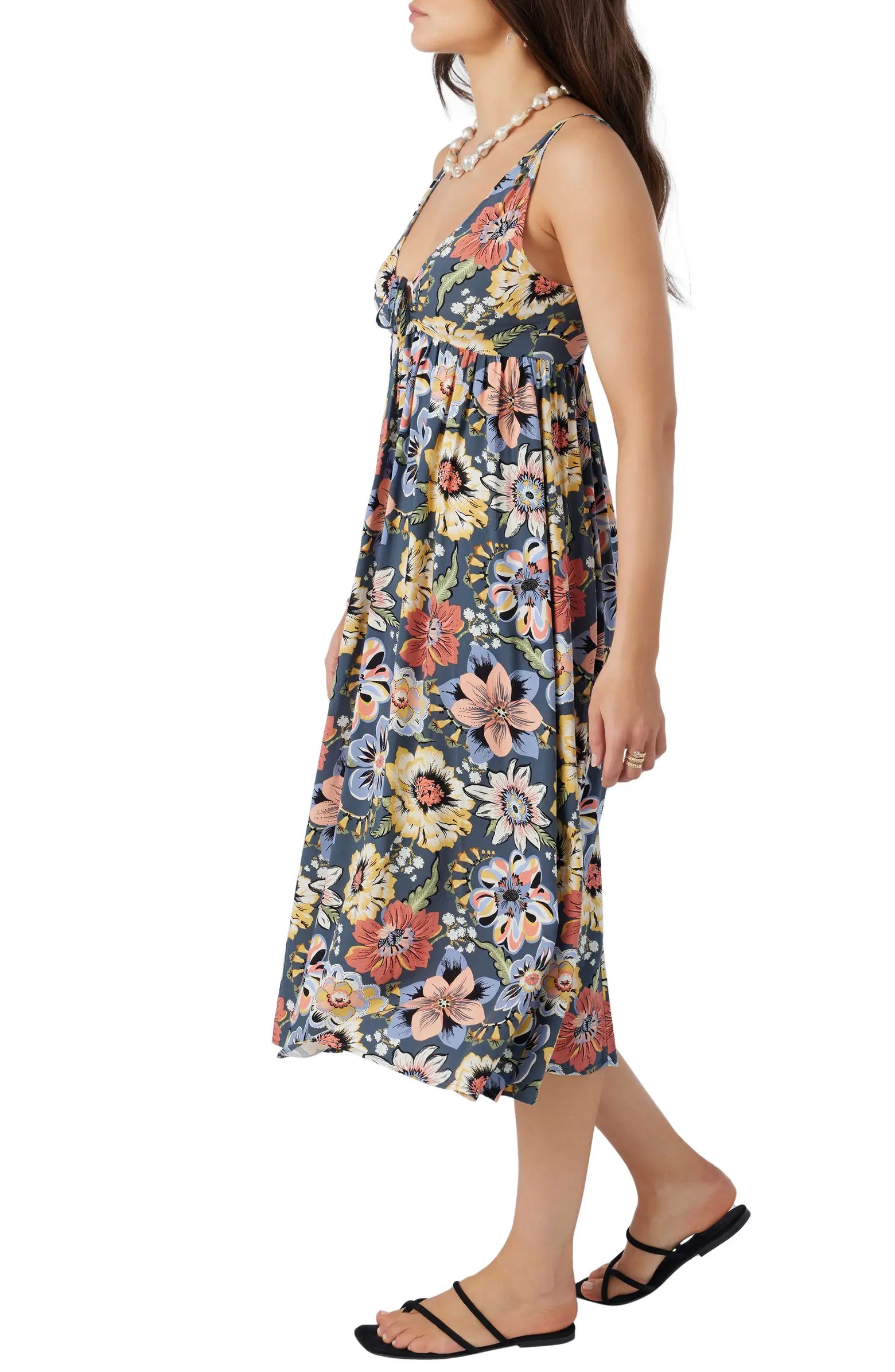 Issy Floral Midi Dress | Nordstrom