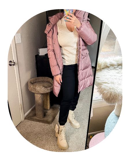 THESE BOOTS are perfect for a stylish winter look! #ad
Paired it with the most comfy puffer coat to complete the look!
everything found at #walmartfashion 

holiday winter looks:
puffer coat
black denim 
nude booties 
all @walmartfashion 
#walmartpartner 


#LTKcurves #LTKunder50 #LTKshoecrush