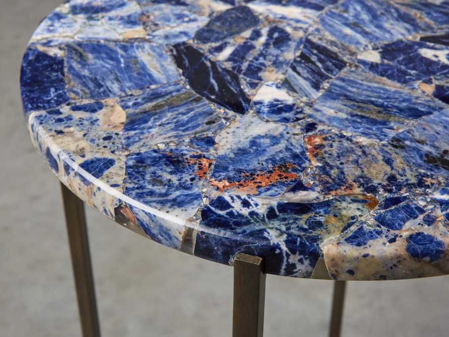 Ludlow Royal Sodalite Martini Table | Arhaus