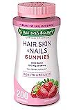 Nature's Bounty Vitamin Biotin Optimal Solutions Hair, Skin and Nails Gummies, 200 Count, (Pack of 1 | Amazon (US)